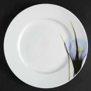 Fitz & Floyd Crocus Salad Plate, Fine China Dinnerware   Everyday White,Purple F