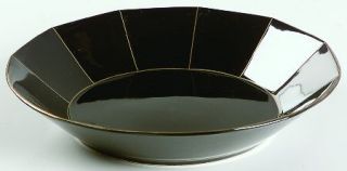 Mikasa Midnight Gold Coupe Soup Bowl, Fine China Dinnerware   Formal Facets, Gol