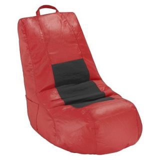 Bean Bag Chair Video Bean Bag Chair   Red/Black