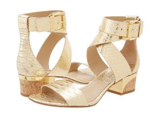 Michael Kors Collection Tulia Womens 1 2 inch heel Shoes (Beige)