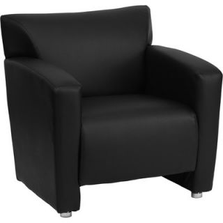 FlashFurniture Hercules Majesty Series Leather Chair 222 1 BK GG / 222 1 BN G