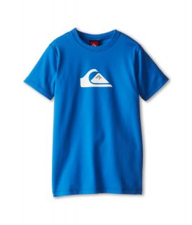 Quiksilver Kids Solid Streak S/S Surf Shirt Boys Swimwear (Blue)