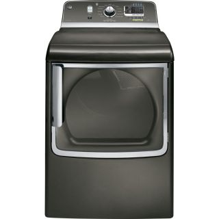 GE 7.8 cu ft Gas Dryer with Steam Cycles (Metallic Carbon)