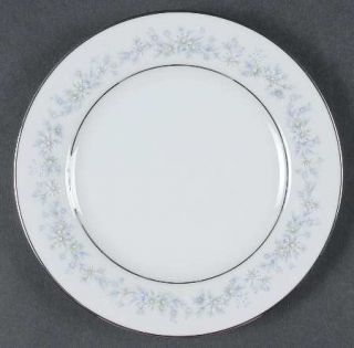 Noritake Marywood Bread & Butter Plate, Fine China Dinnerware   Contemporary,Whi