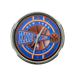New York Knicks Chrome Clock