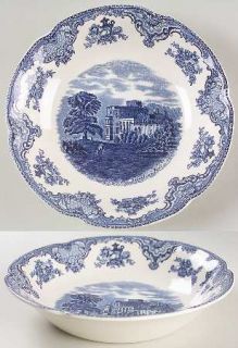 Johnson Brothers Old Britain Castles Blue(Made In England Coupe Soup Bowl, Fine