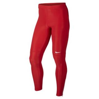 Nike Filament Mens Track And Field Tights   Team Scarlet