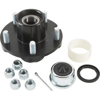 Ultra Tow Ultra Pack Trailer Hub   5 on 4 1/2 Inch 1350 lb. Capacity