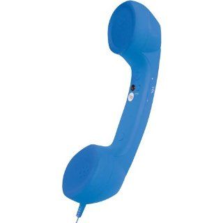 Pyle Home PITL6BL Retro Style Handset for iPhone, iPad, Android Phones, Blackberry, All other Cell Phones   Easy Use   Retail Packaging   Blue Cell Phones & Accessories