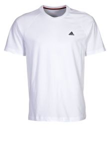 adidas Performance   ESS CREW TEE   Basic T shirt   white