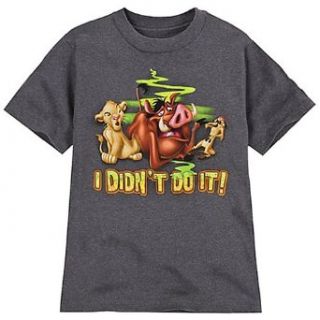    I Didn't Do It   The Lion King Tee   Size 5/6   Gray Clothing