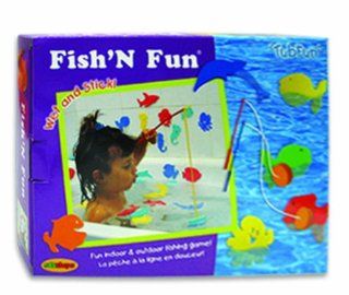 Edushape Fish N' Fun Fishing Set  Bathtub Toys  Baby