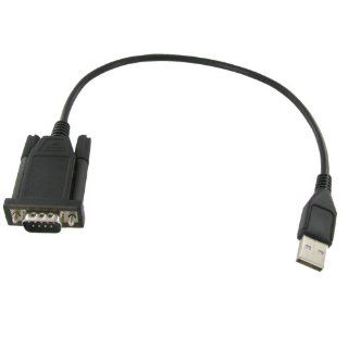 Valley 1 foot USB to RS232 Serial DB9 Cable Adapter FTDI Chipset Supports Windows 7/8 64bit Electronics