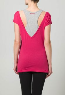 Bench FORBON   Basic T shirt   pink