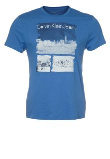 Calvin Klein Jeans Print T shirt   blue