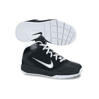 Nike Boys Team Hustle D 5 Basketball Shoe Black Size 4.5 Shoes