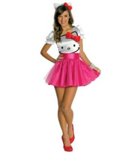 Hello Kitty   Hello Kitty Tutu Dress Teen Costume Clothing