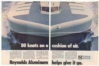 1973 Navy SES 100A Surface Effect Ship Reynolds Alum Print Ad (40892)  