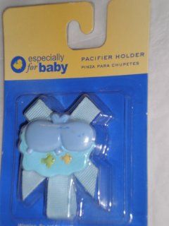 Especially for Baby Pacifier Holder, Blue Hippo  Baby Pacifier Leashes  Baby