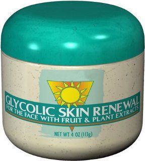 Puritan's Pride 3 Pack of Glycolic Skin Renewal Face Formula 4 oz Cream Health & Personal Care