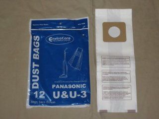 Panasonic Type U / U3 Vacuum Bags Standard Filtration   Vacuum Bags Upright