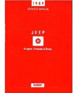 1989 JEEP WAGONEER & GRAND WAGONEER Shop Manual Automotive