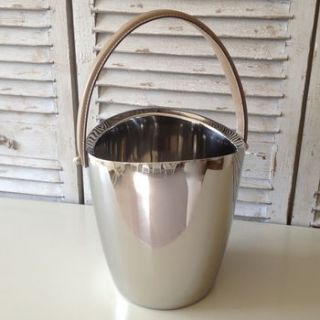 large stainless steel wine cooler by cowshed interiors