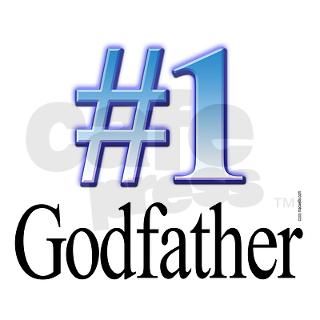 #1 Number 1 Godfather Rectangle Decal by macwells