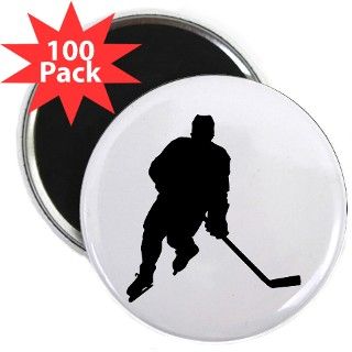 Hockey Player 2.25 Magnet (100 pack) by trishstreasures