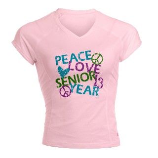 PEACE LOVE SENIOR 2013 Performance Dry T Shirt by biskerville