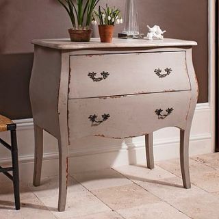 taupe french style chest of drawers by primrose & plum
