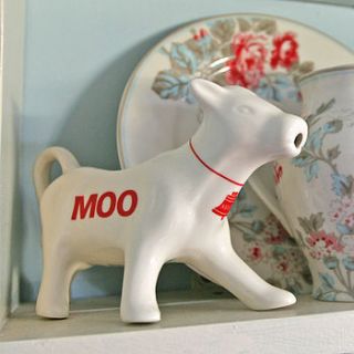 moo moo creamer by berry red