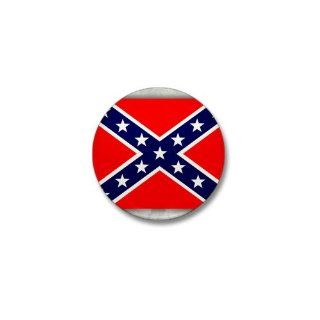 Mini Button Rebel Confederate Flag HD 
