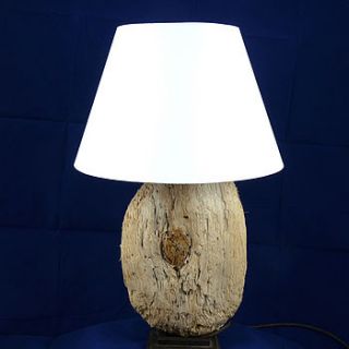 wooltack lamp by nautilus driftwood design