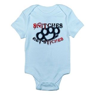 Snitches Get Stiches Infant Bodysuit by listing store 69492775