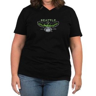 Seattle Fan Plus Size T Shirt (Womens) by Gallibanting