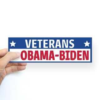 Veterans for Obama Biden Bumper Bumper Sticker by people4obama