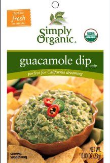Guacamole Dip Mix, Organic, Gluten free   3 Packs  Vegetable Dips  Grocery & Gourmet Food