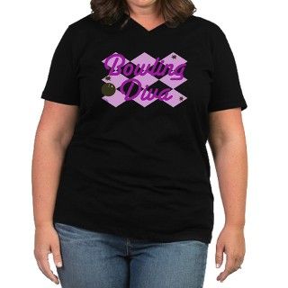 Bowling Diva Plus Size T Shirt by Admin_CP7136676