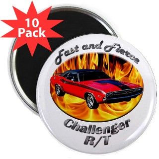 Dodge Challenger R/T 2.25 Inch Magnet (10 pack) by hotcarshirts1