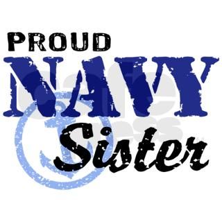 Proud Navy Sister Mug by wethetees