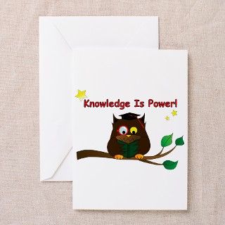 Wise Owl Greeting Cards (Pk of 10) by tmktshirt