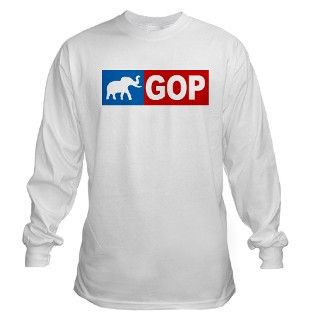 GOP Elephant Long Sleeve T Shirt by elephantusa