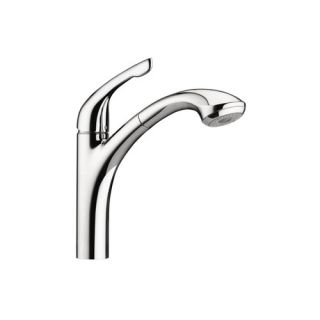 Allegro One Handle Single Hole Kitchen Faucet with Pull Out Hand Spray