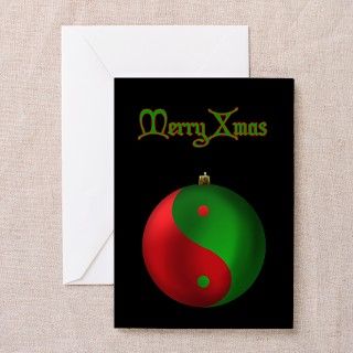 Xmas Ornament Greeting Cards (Pk of 10) by mooncraft