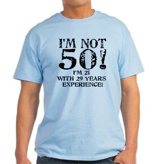 Fiftieth Birthday T Shirt by ariellesgifts