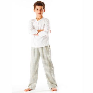 boys brushed cotton pj trousers 11 12yrs by pj pan pyjamas