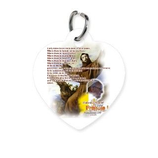 Prayer of St. Francis Pet Tag by PopeFrancisI