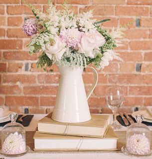 metal jug by the wedding of my dreams