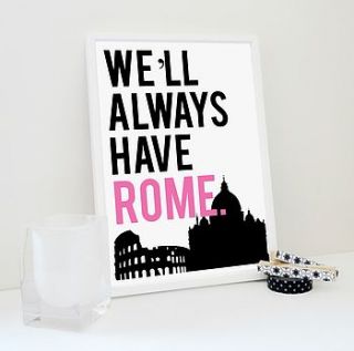 we'll always have rome by sacred & profane designs